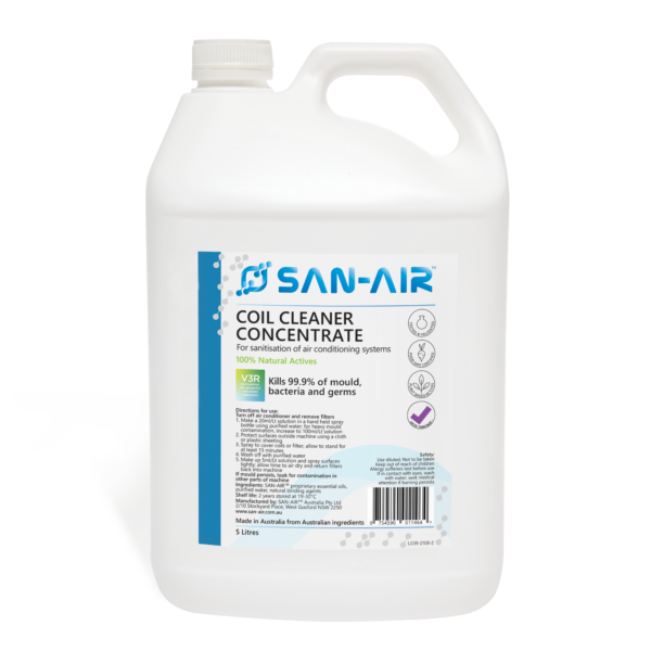 San-Air V3R Coil Cleaner Concentrate 5L Cleaning