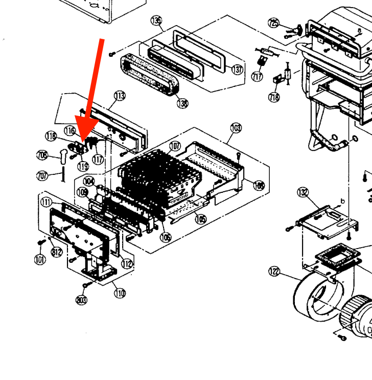 Rinnai 92086990: Packing Electrode Rh 2626/32 Spare Part