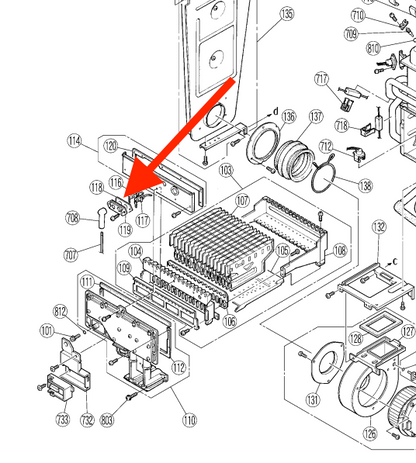 Rinnai 92087015: Packing Electrode V3237Wg Spare Part