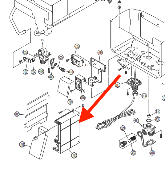 Rinnai 92095055: Pcb Builders Model Spare Part