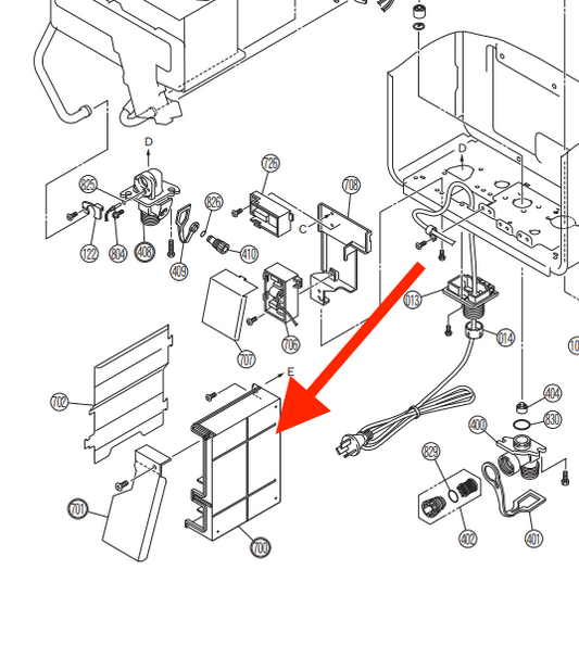 Rinnai 92095055: Pcb Builders Model Spare Part