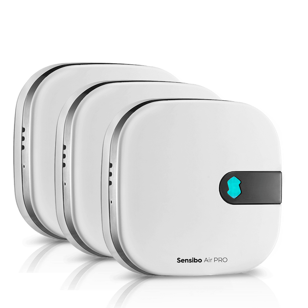 Sensibo Air Pro air quality sensor on a white background