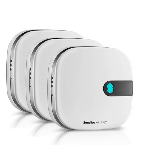 Sensibo Air Pro air quality sensor on a white background