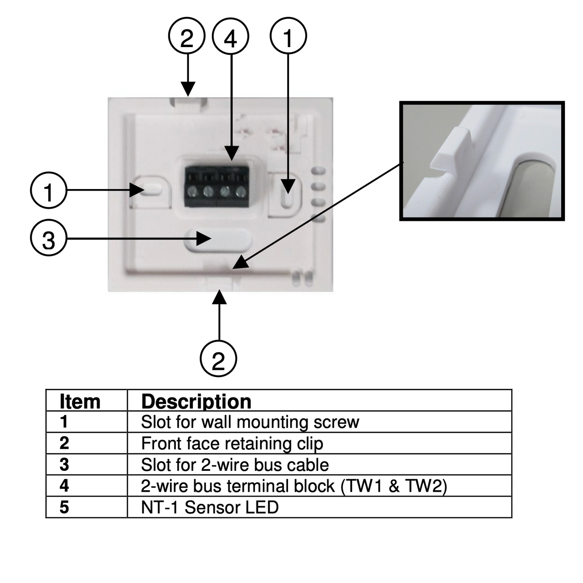 Brivis Nt-1 Remote Temperature Sensor Cntrlnt1 Spare Part