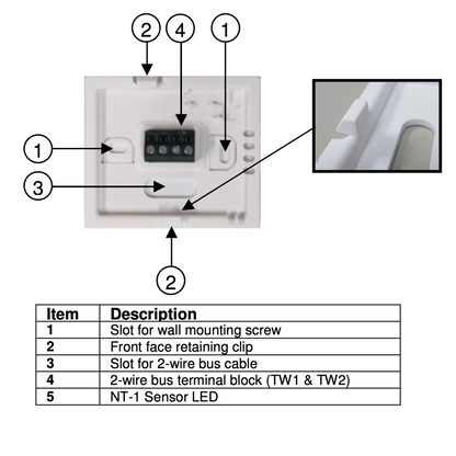 Brivis Nt-1 Remote Temperature Sensor Cntrlnt1 Spare Part