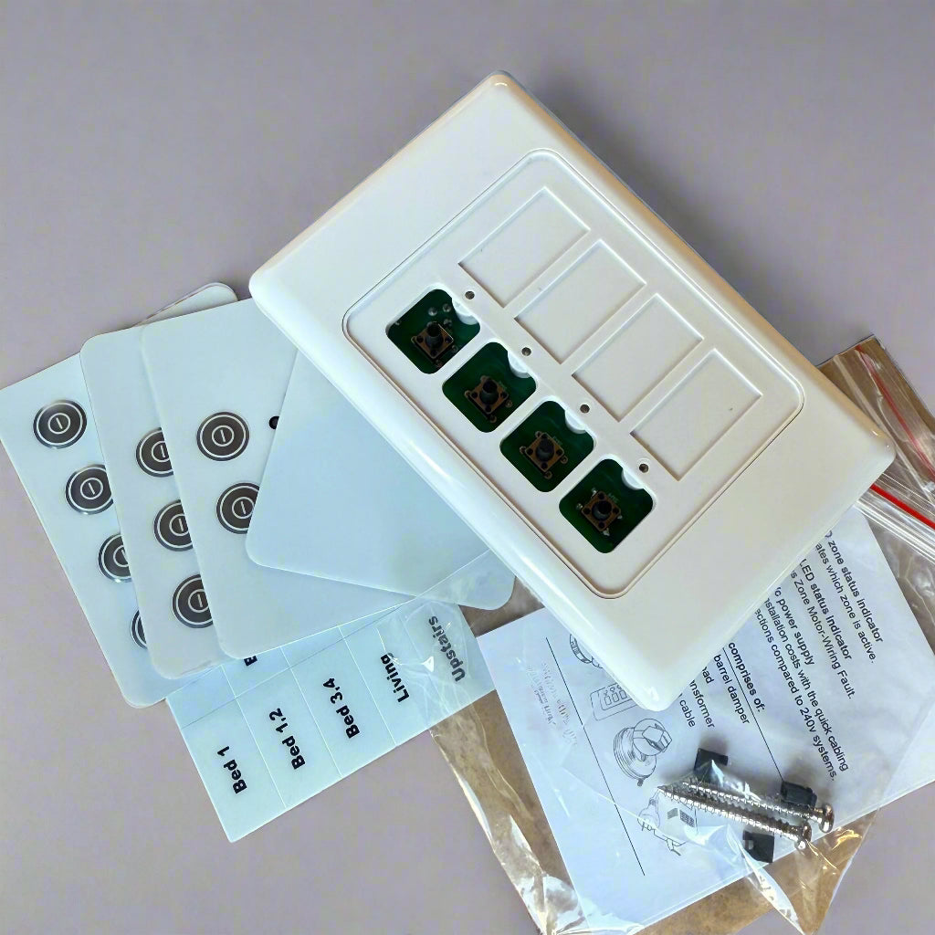 Ducted Air Conditioner 24V Zone Touch Pad