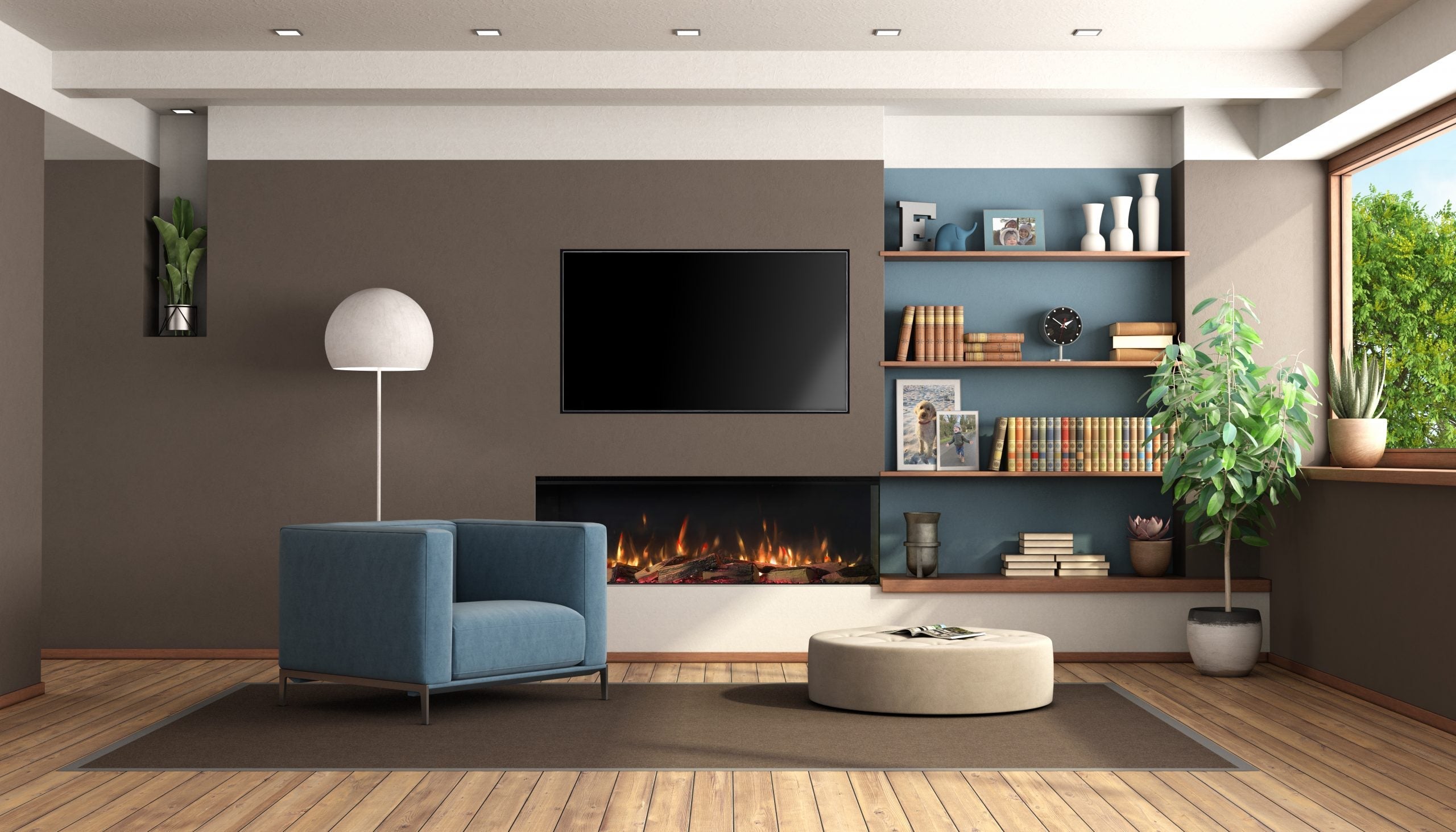 Rinnai ES 1300 Electric Fire TV