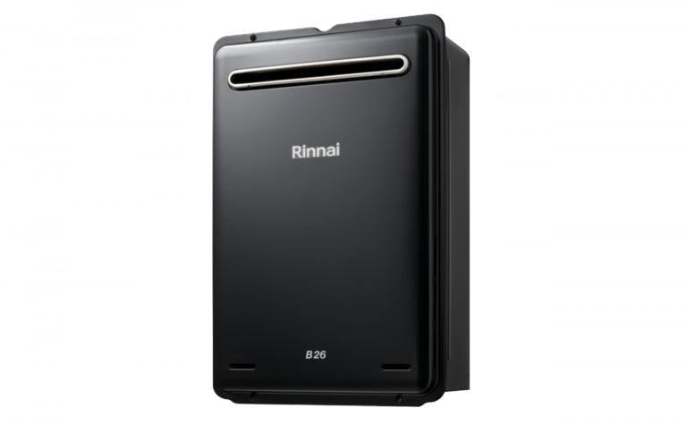 Rinnai B26 Black Continuous Flow Hot Water - B26N50ABLK Natural Gas 50°