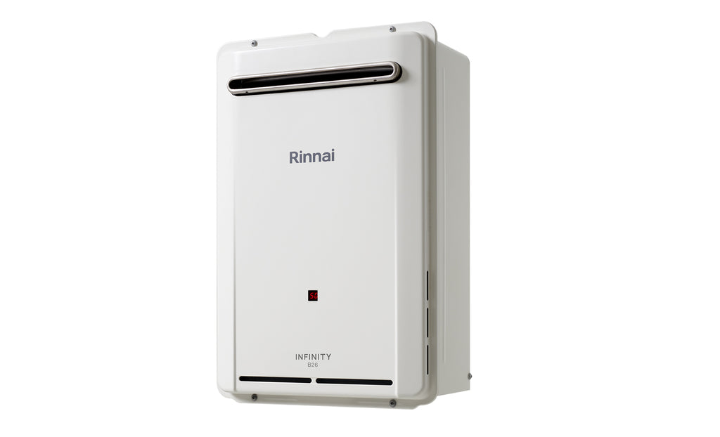 Rinnai Infinity B 26L Continuous Flow Hot Water - INF26L50B LPG 50°