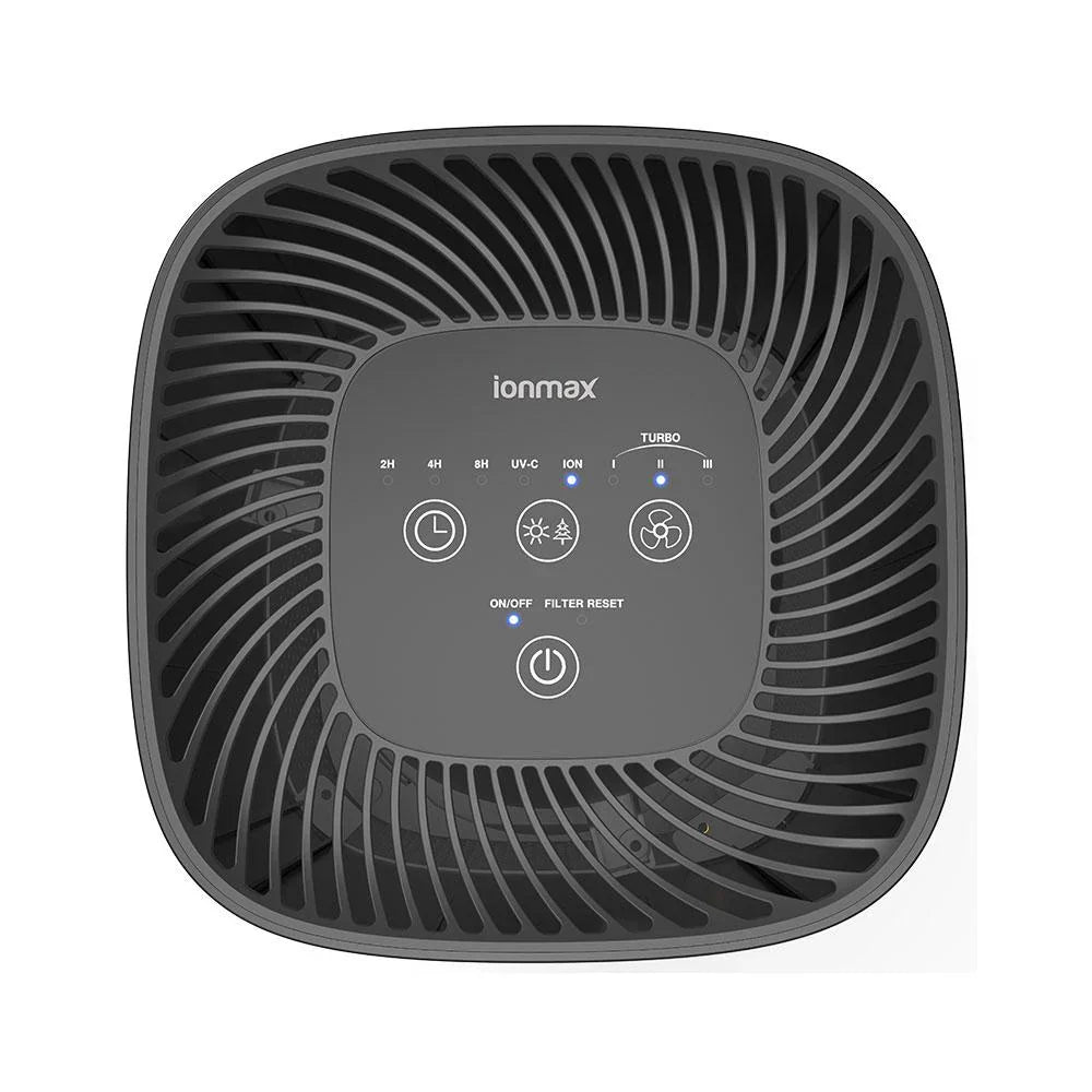 IONMAX ION360 Selah HEPA UV Air Purifier Top Controls