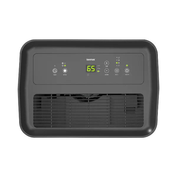 Ionmax Rhine ION650 50L Compressor Dehumidifer top controls