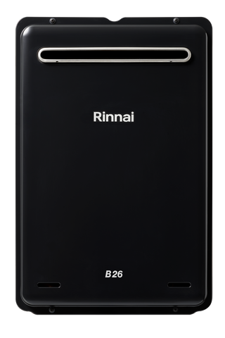 Rinnai B26 Black Continuous Flow Hot Water - B26N50ABLK Natural Gas 50°
