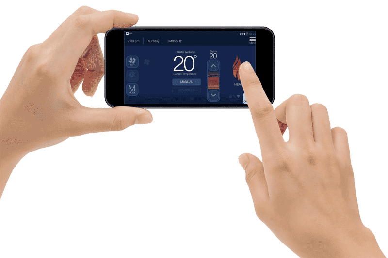 Rinnai Brivis Heater App Control