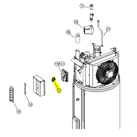 Rinnai Enviroflo EHPA V2 WiFi Adaptor Kit Part # 95112218