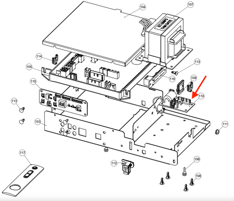 Rinnai RHFE-952ER Ignitor PCB EI-2018 1 P/N 90189951