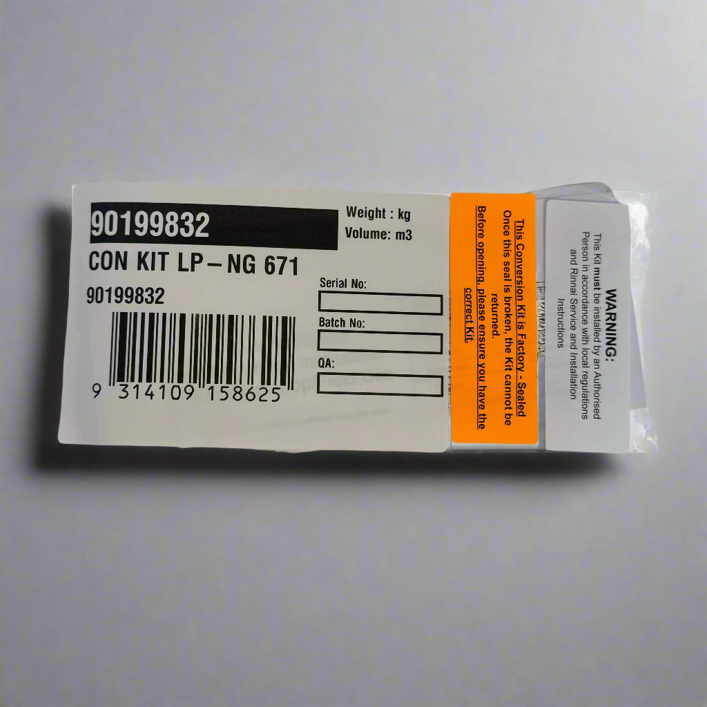 Rinnai Avenger LP-NG Conversion Kit P/N 90199832