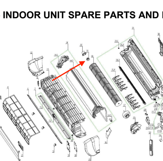 Rinnai BEARING ASSY HINRQ25/35/50/70  Part # 84002013 drawing
