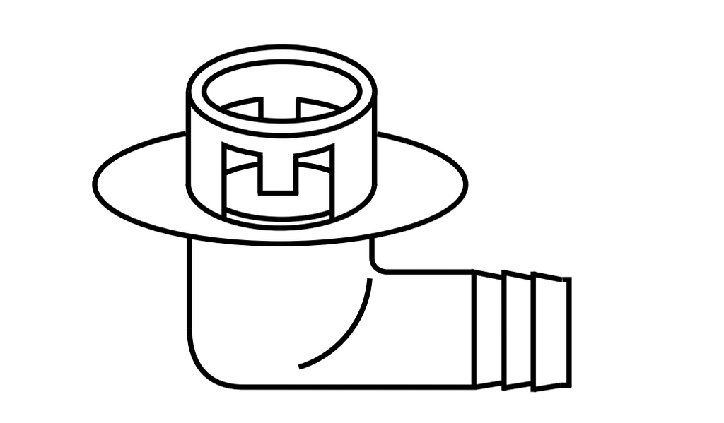 Toshiba Ducted Outdoor Drain Kit Spare Part
