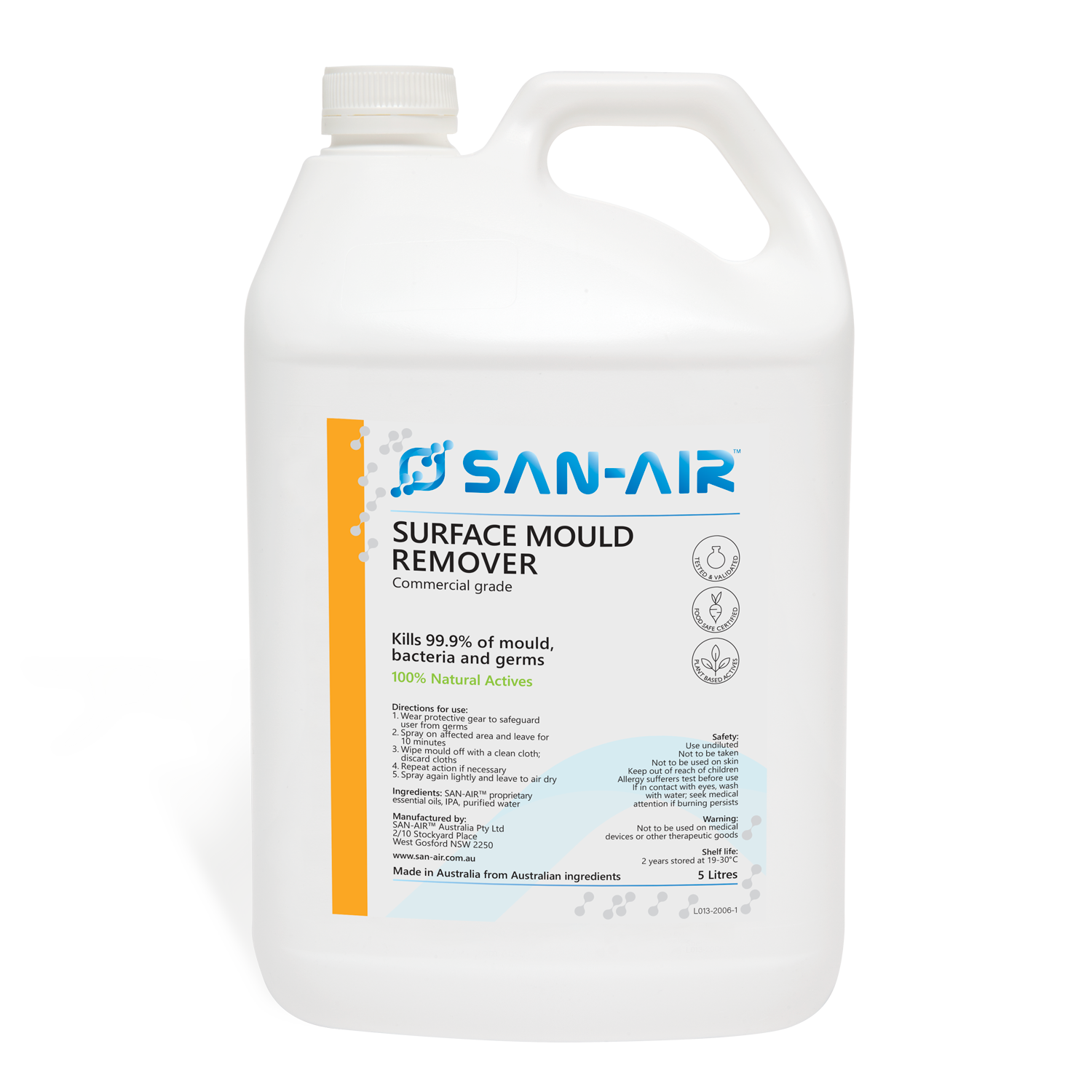 San-Air Surface Mould Remover 5 Litre Air Purifier