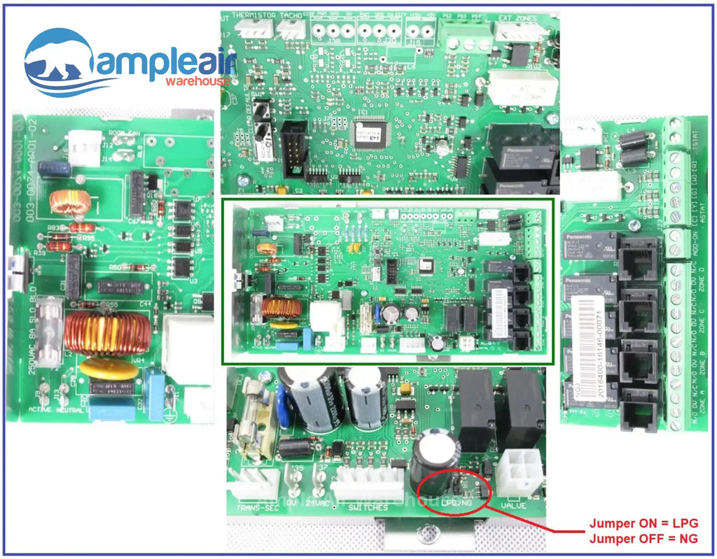 Brivis 80064183: Elec Cntrl Ng-3 Spare Part