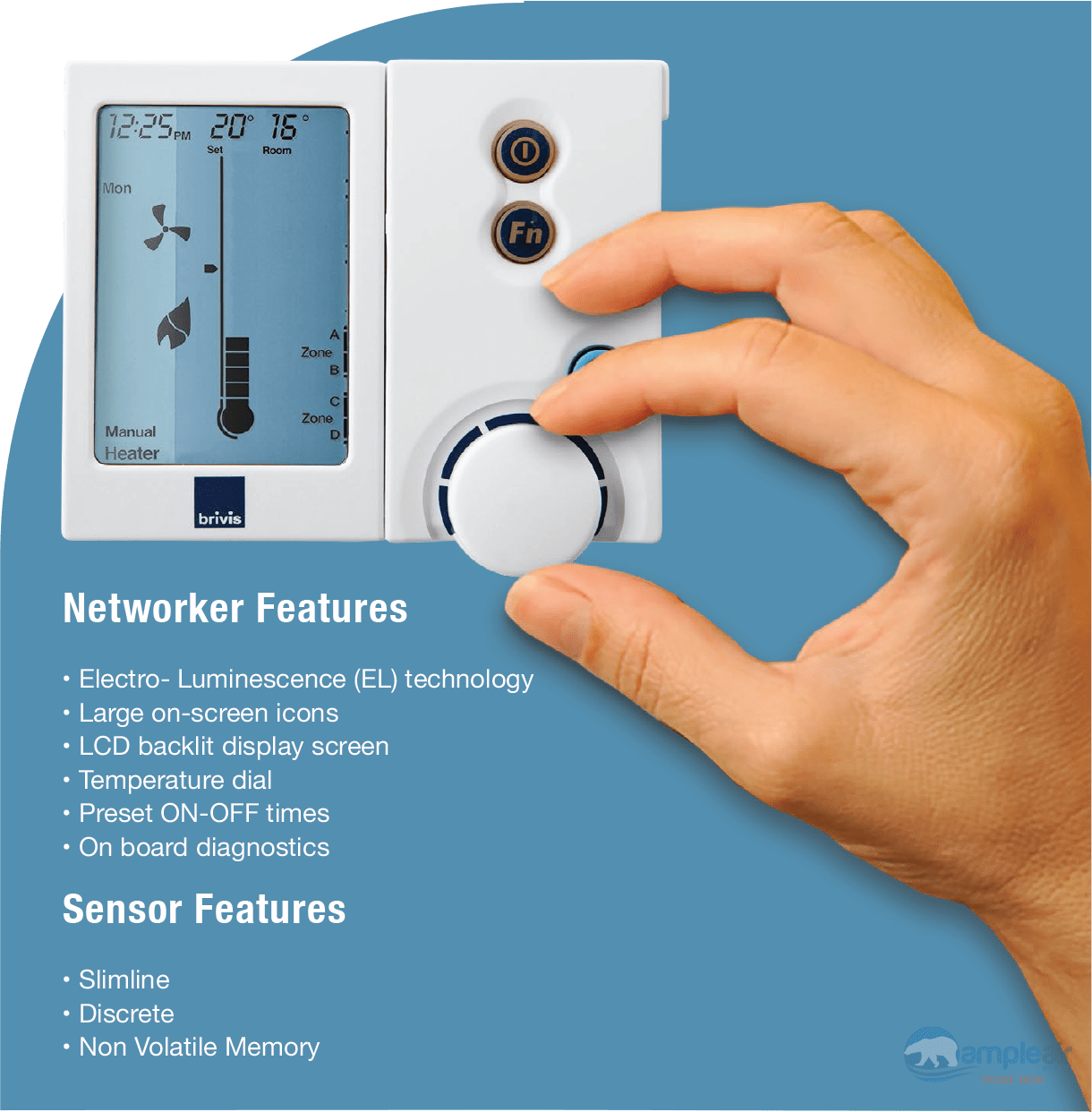 Brivis NC-6 Networker Controller PART# B022890 (Replace Carrier/Brivis/APAC NC-1/2/3/4)