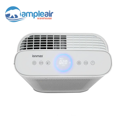  Ionmax ION422 Breeze Plus antiviral HEPA Air Purifier top controls