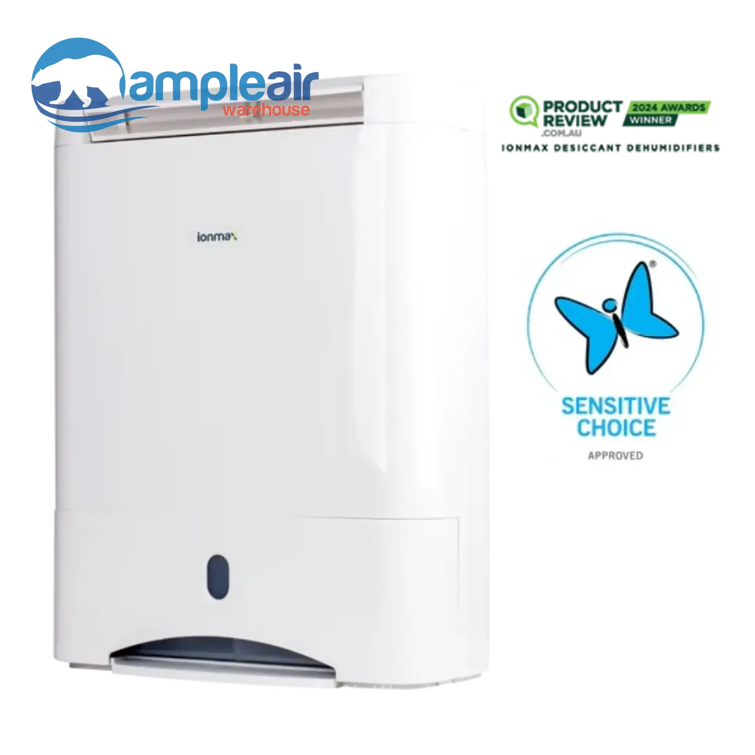 Ionmax ION632 10L/Day Desiccant Dehumidifier