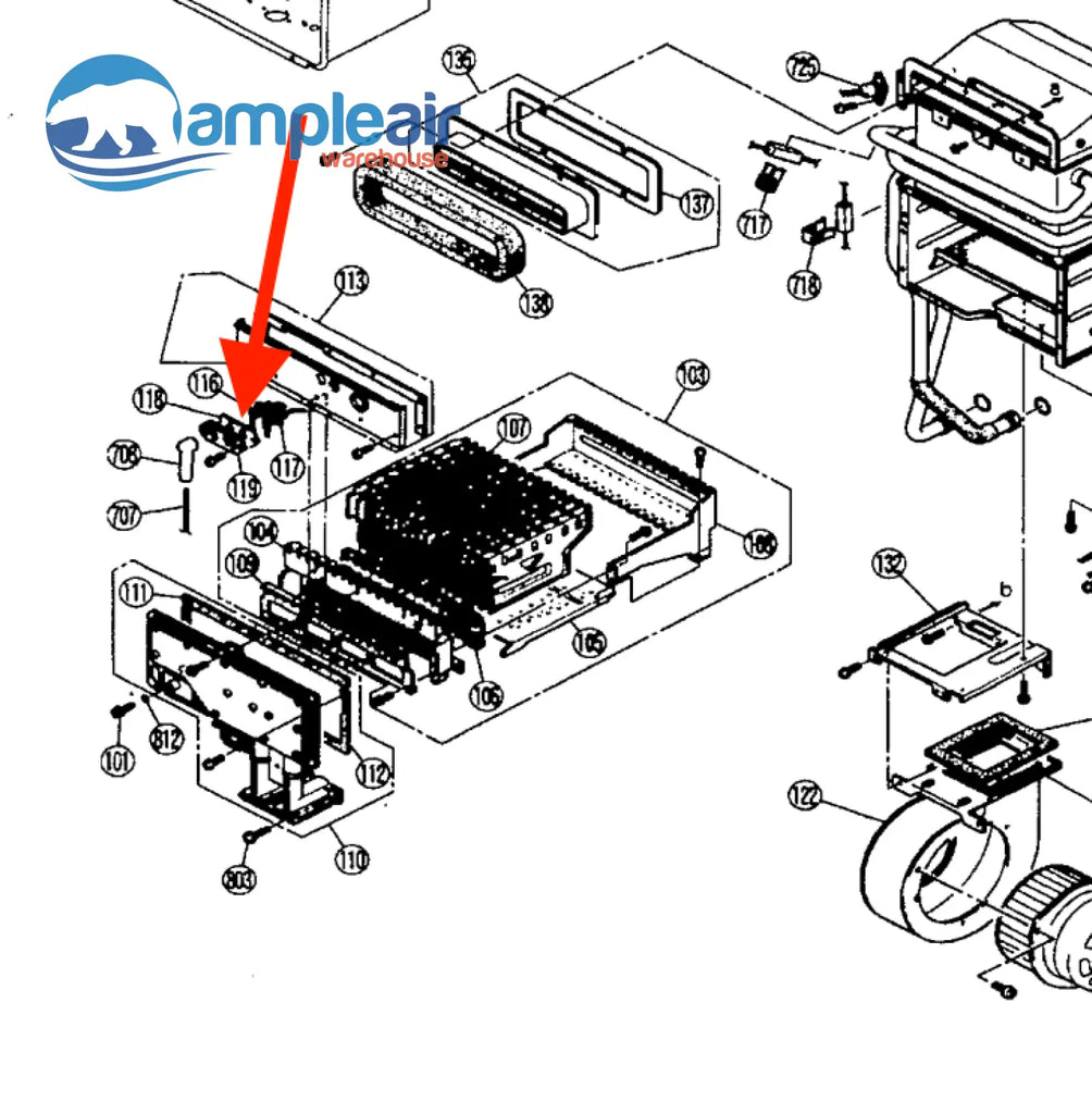 Rinnai 92086990: Packing Electrode Rh 2626/32 Spare Part