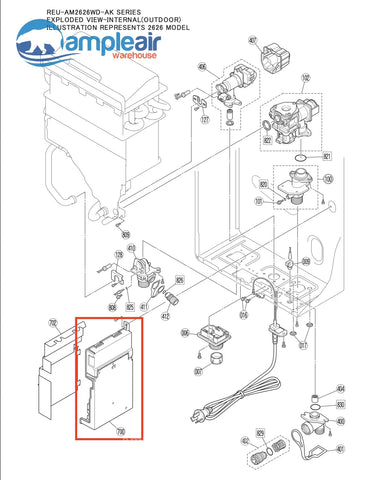 Rinnai B26 Pcb Main Am Series Genuine - Part # 92099778 Spare