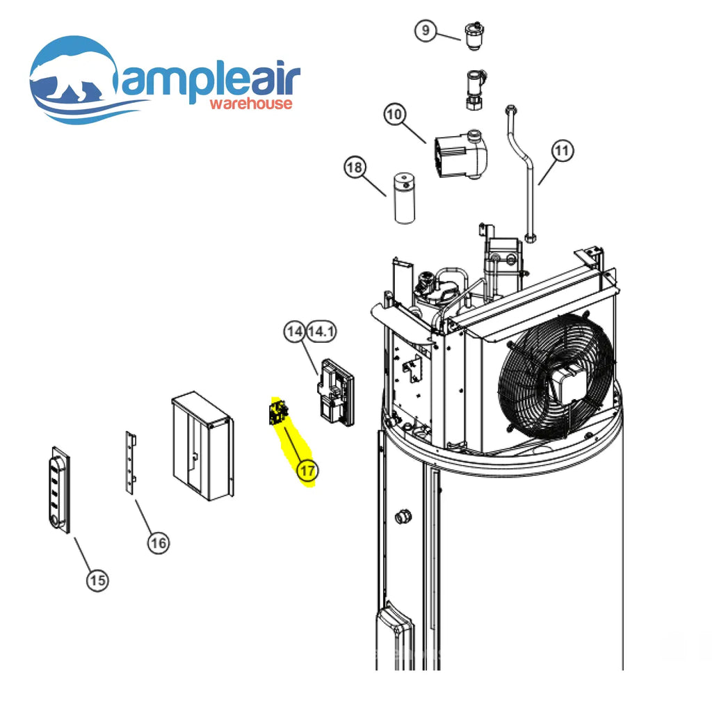 Rinnai Enviroflo Ehpa V2 Wifi Adaptor Kit Part # 95112536 Spare