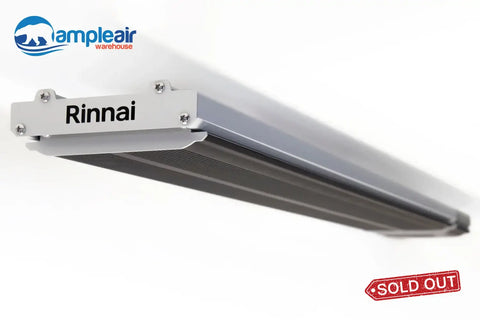Rinnai Outdoor Radiant Heater With Remote Control - Small 1500W