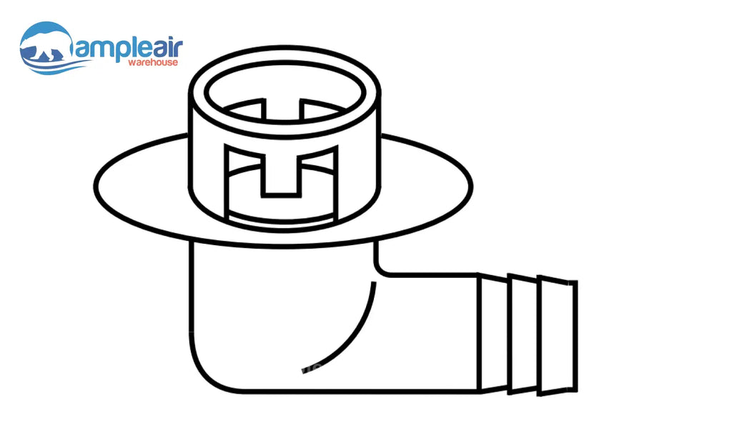 Toshiba Ducted Outdoor Drain Kit Spare Part