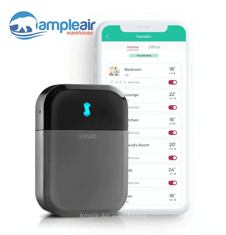 Sensibo Sky - Smart Air Conditioner WiFi Controller - V2 STORM GREY smartphone app