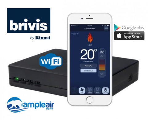 Brivis WiFi Kit with Rinnai Touch Smartphone App - Ducted Heater, Evap, Add-on