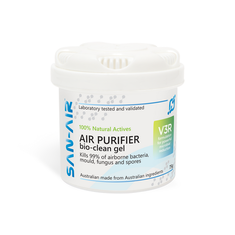 Air Diffuser Kit with SAN-AIR V3R AIR PURIFIER bio-clean gel