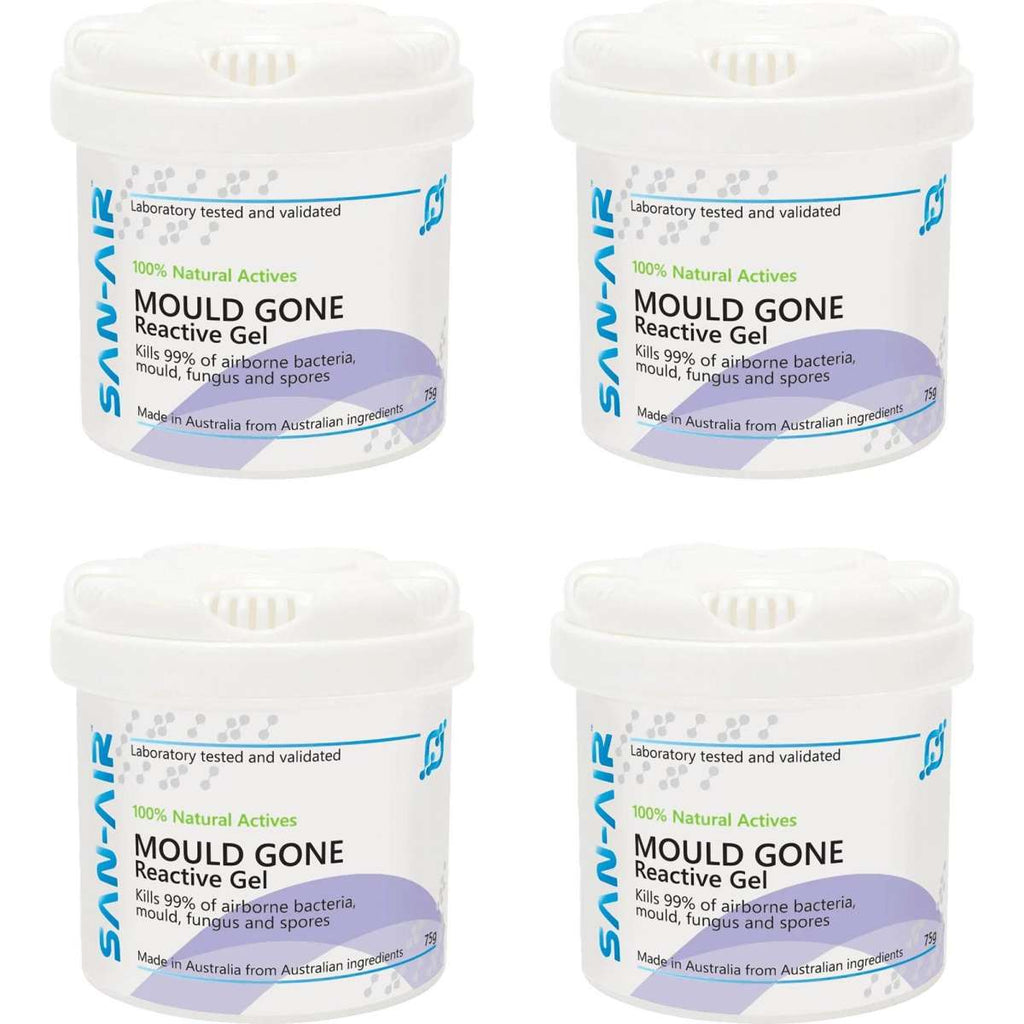 SAN-AIR Mould Gone Bio-Clean Gel 75g - 4 Pack